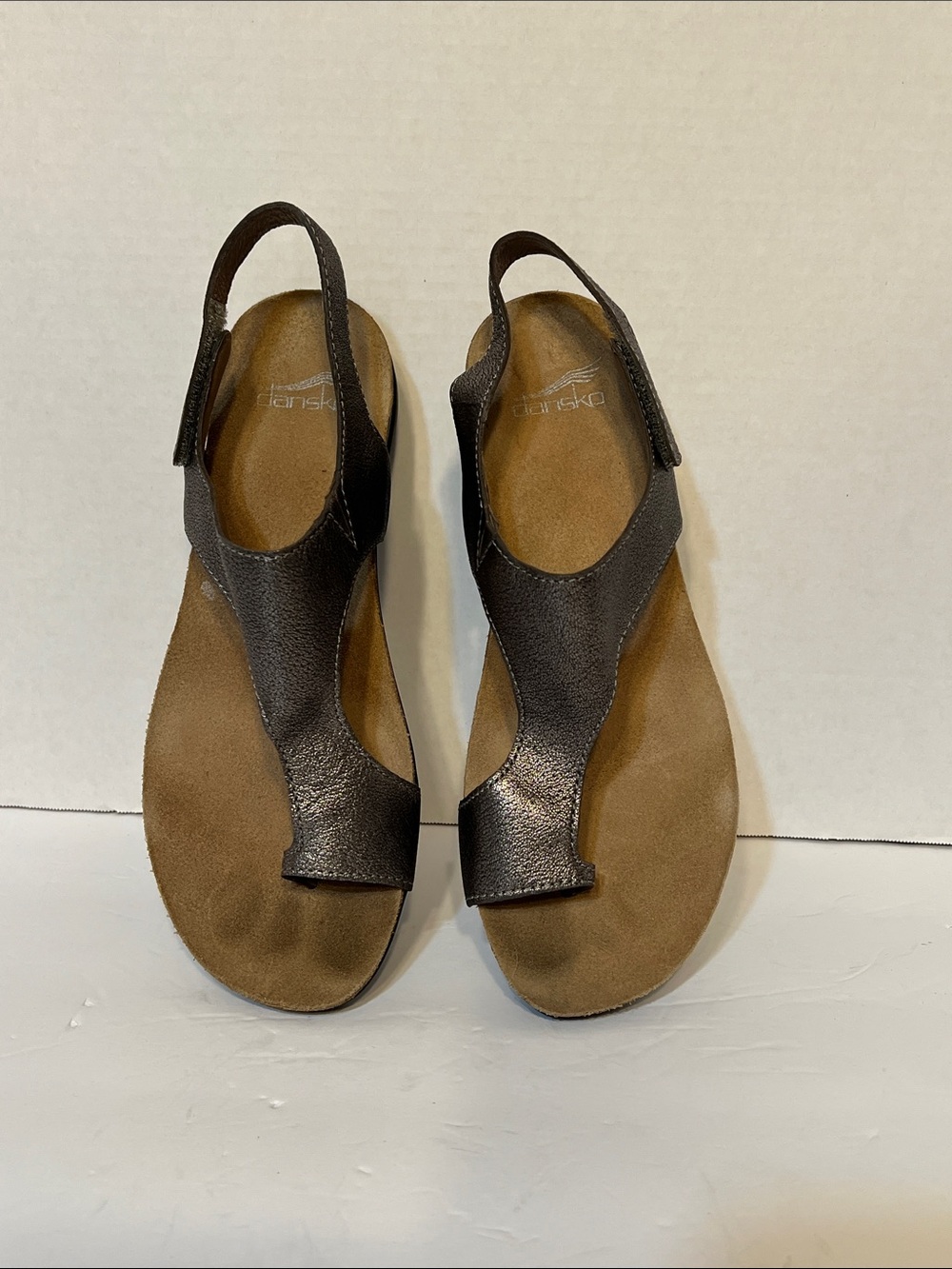 Dansko Reece Pewter Metallic Sandal Women’s US 9/EURO 39